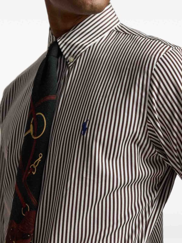 シャツ - ブラウン shop online: POLO RALPH LAUREN