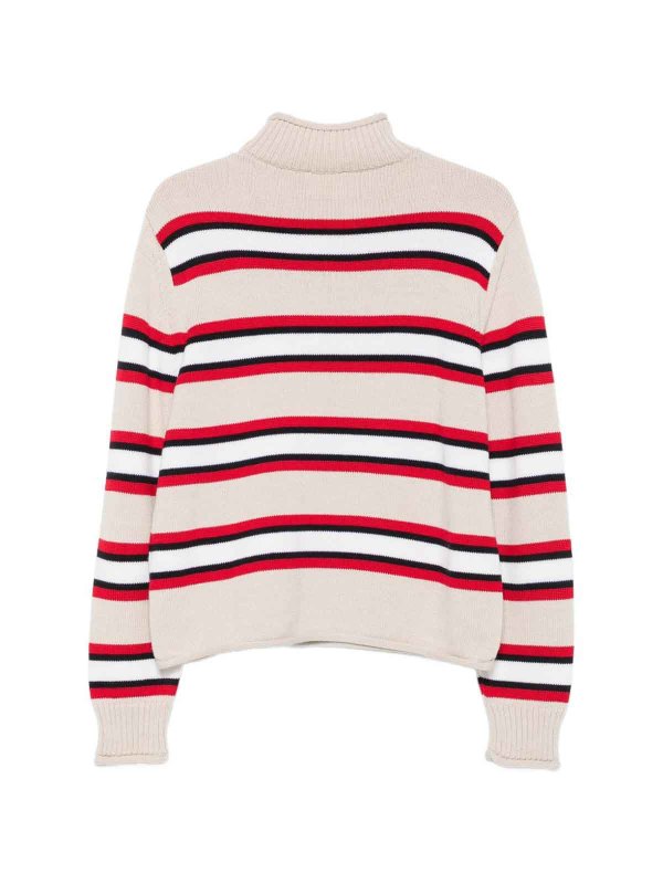 Semicouture: Col roulé & Col polo online - Pull Col Roulé - Multicolore