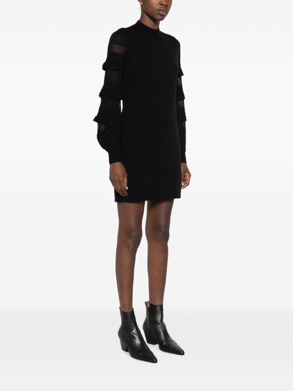 Rundhalspullover - Schwarz shop online: TWINSET