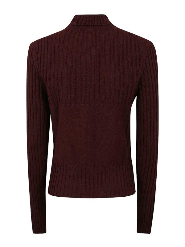 The Best Shops VICTORIA BECKHAM: クルーネック - クルーネック - ボルドー