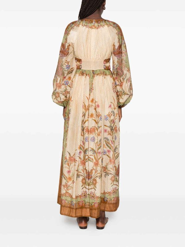 ZIMMERMANN: Maxi robe online - Maxi Robe - Beige
