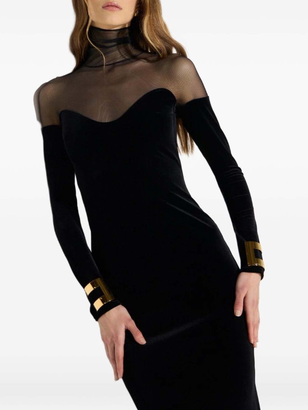 ELISABETTA FRANCHI: イブニングドレス online - イブニングドレス - 黒