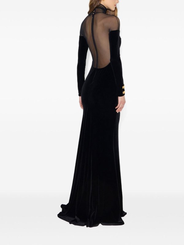 イブニングドレス - 黒 shop online: ELISABETTA FRANCHI
