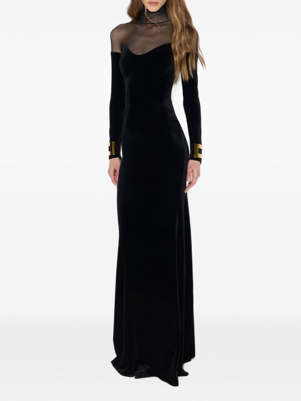 ELISABETTA FRANCHI buy online イブニングドレス - 黒