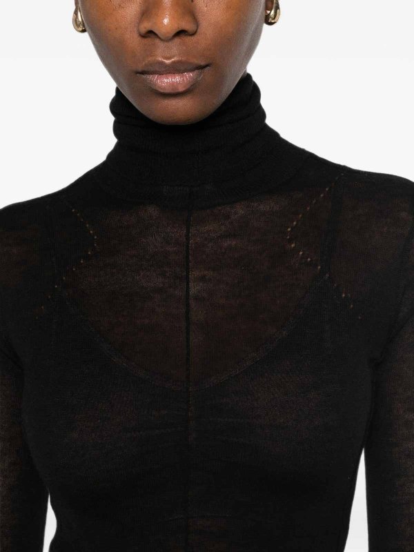 The Best Shops ELISABETTA FRANCHI: クルーネック - クルーネック - 黒