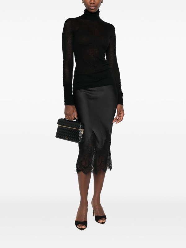 ELISABETTA FRANCHI buy online クルーネック - 黒