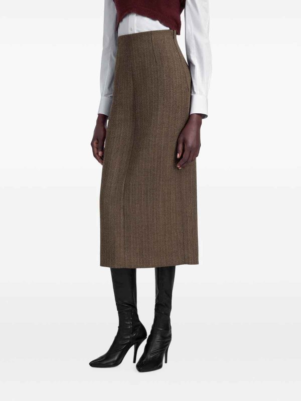 The Best Shops Maison Margiela: ベルボトムジーンズ - フレアジーンズ - ブラウン
