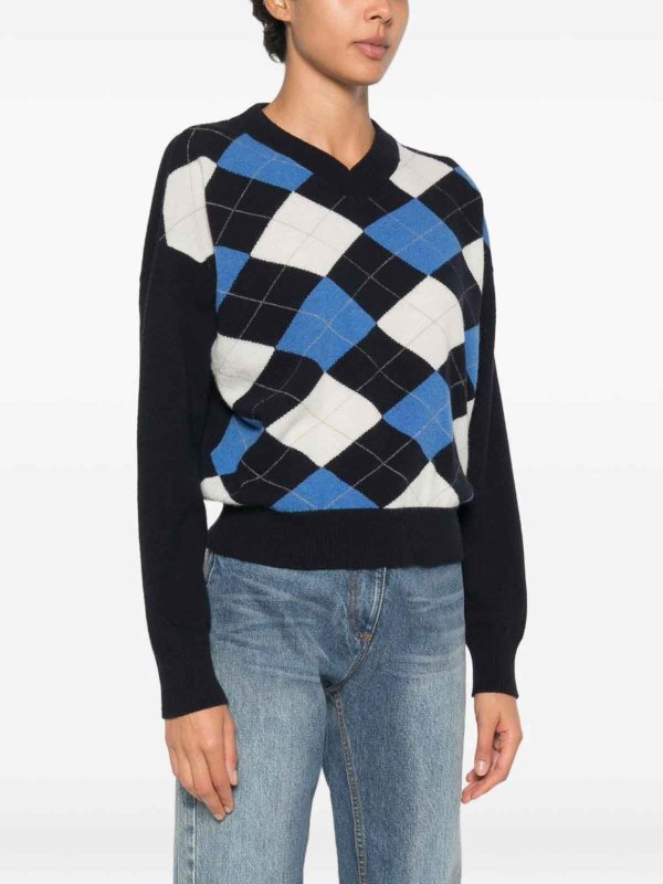 The Best Shops MARELLA: Strickpullover mit Rundhalsausschnitt - Rundhalspullover - Hell-Lila