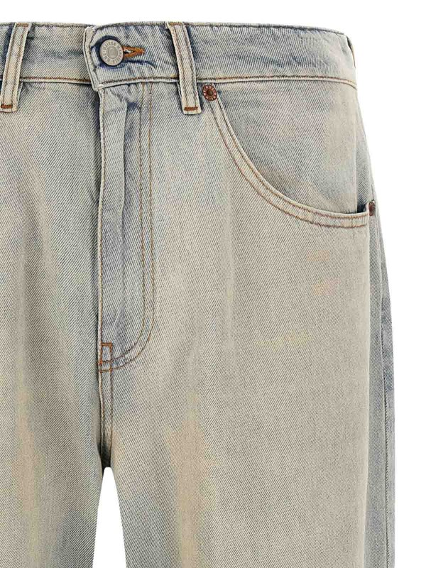 MM6 MAISON MARGIELA: ストレートジーンズ online - ストレートジーンズ - ブルー