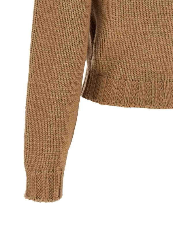 The Best Shops MM6 MAISON MARGIELA: クルーネック - クルーネック - ベージュ