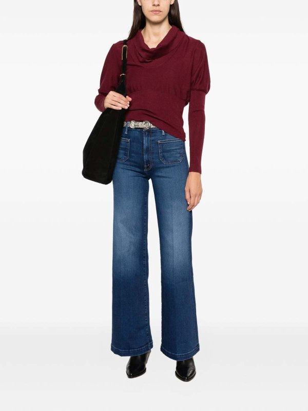 TWINSET buy online Rundhalspullover - Bordeaux