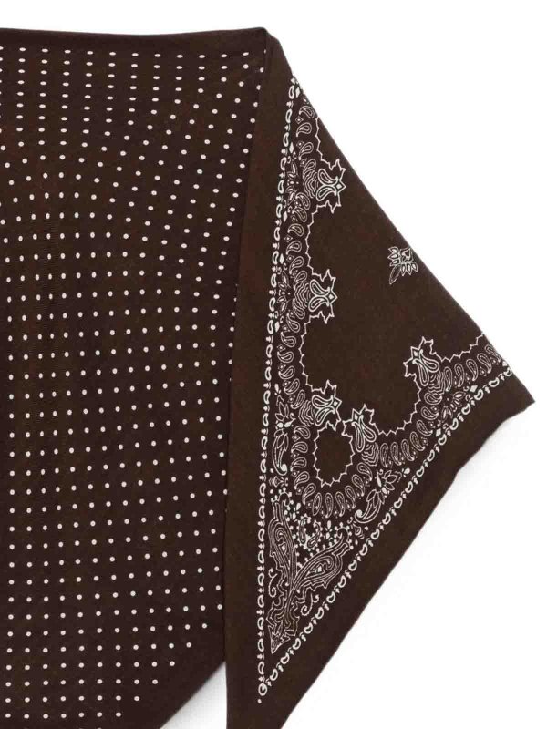 DESTIN: sciarpe e foulard online - Sciarpa Tri Choco Marrone