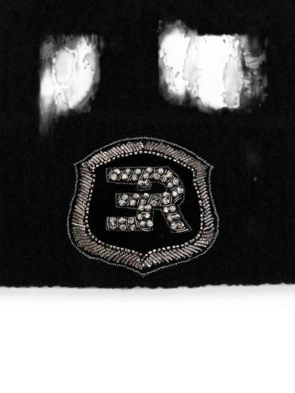 ERMANNO SCERVINO: ニットキャップ online - ビーニー帽 - 黒
