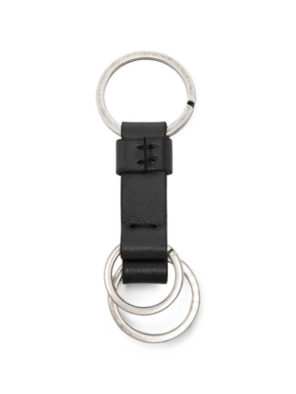 The Best Shops ORCIANI: key holders - Black Lagoon Leather Keychain