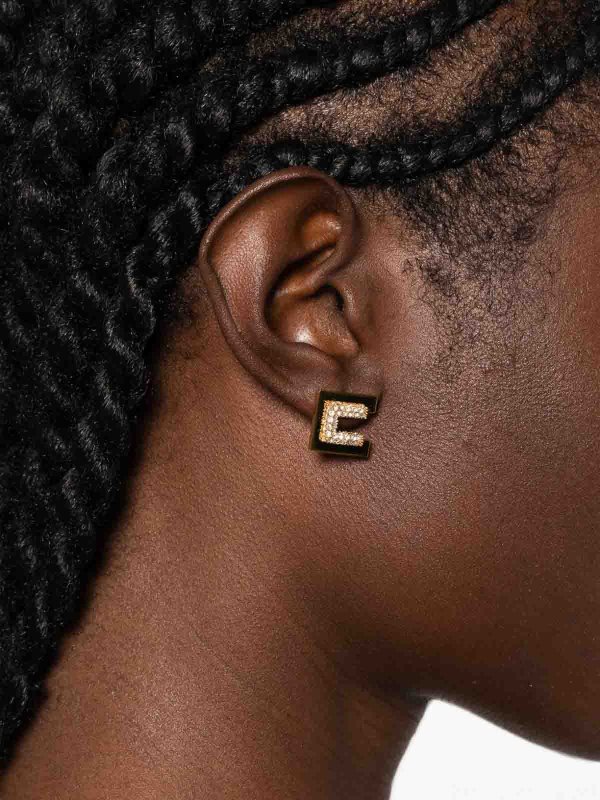 ELISABETTA FRANCHI: イヤリング online - イヤリング - 金
