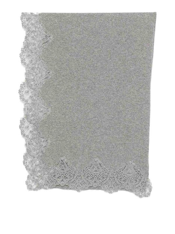 ERMANNO SCERVINO: Bufandas y pañuelos - Bufanda - Gris