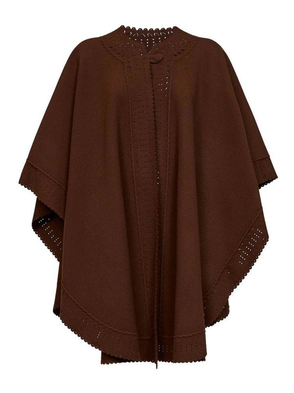 ERMANNO SCERVINO: Écharpes - Écharpe - Marron