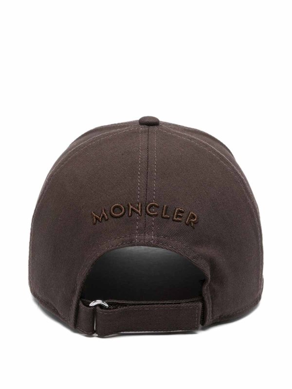 The Best Shops MONCLER: 帽子＆キャッブ - 帽子 - ブラウン