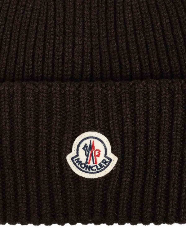 The Best Shops MONCLER: Gorros - Gorro - Marrón