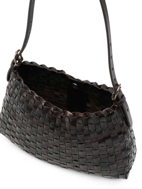 ショルダーバッグ - ブラウン shop online: DRAGON DIFFUSION
