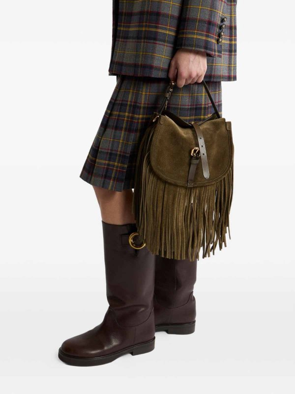 Schultertasche - Grün shop online: ETRO