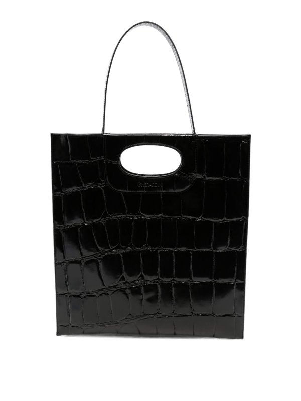 GHERARDINI: Handtaschen - Shopper - Schwarz