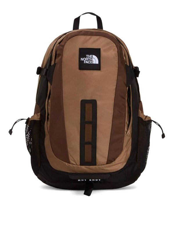 THE NORTH FACE: backpacks - Brown Multi-Compartment Backpack