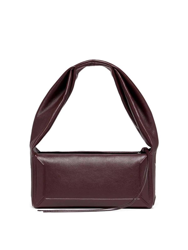 Maison Margiela: ショルダーバッグ - ショルダーバッグ - ボルドー