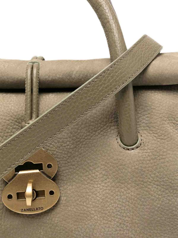 ZANELLATO buy online トートバッグ - グレイッシュブラウン
