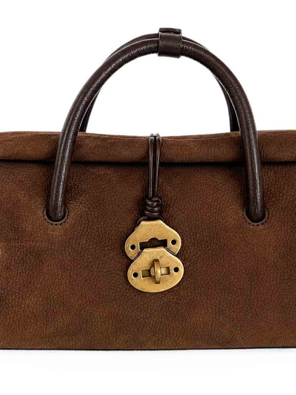 トートバッグ - ブラウン shop online: ZANELLATO