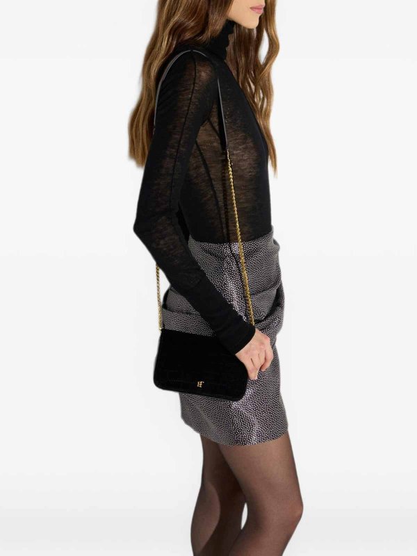 トートバッグ - 黒 shop online: ELISABETTA FRANCHI