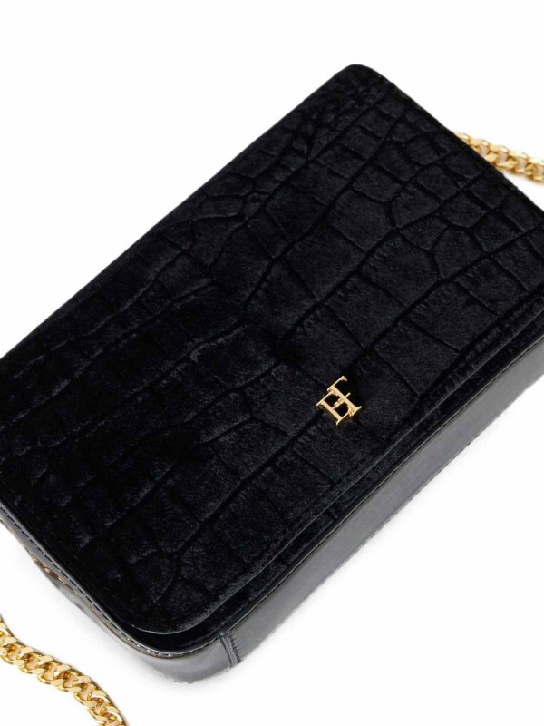 ELISABETTA FRANCHI buy online トートバッグ - 黒
