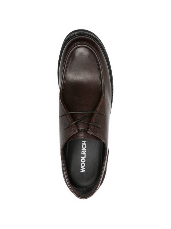 The Best Shops WOOLRICH: scarpe stringate - Scarpe stringate marrone scuro