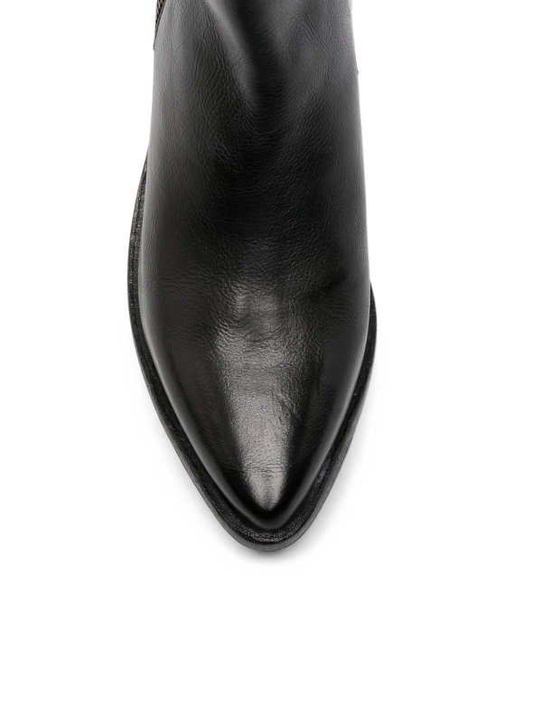 アンクルブーツ - 黒 shop online: ZOLFO