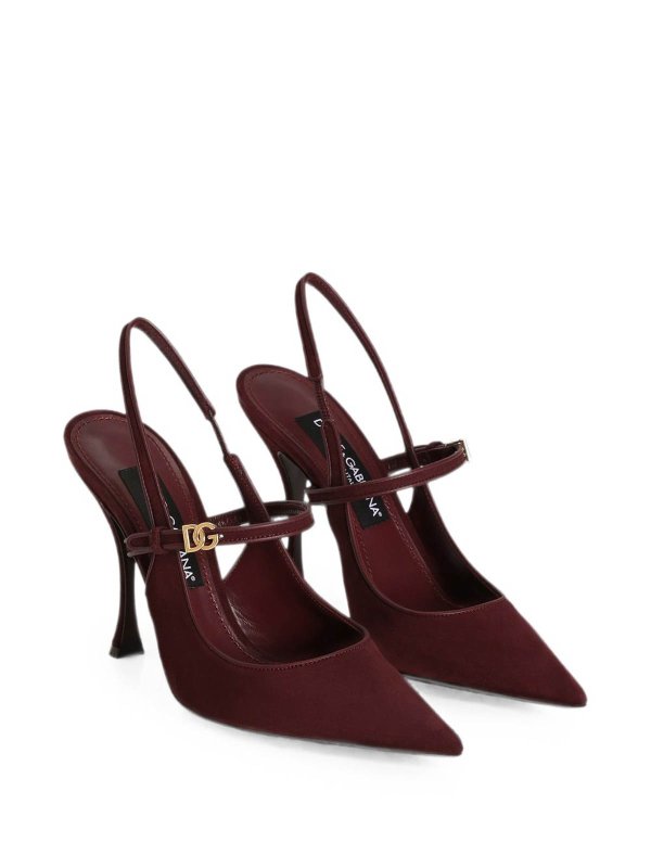 The Best Shops DOLCE & GABBANA: パンプス - パンプス - ダークレッド