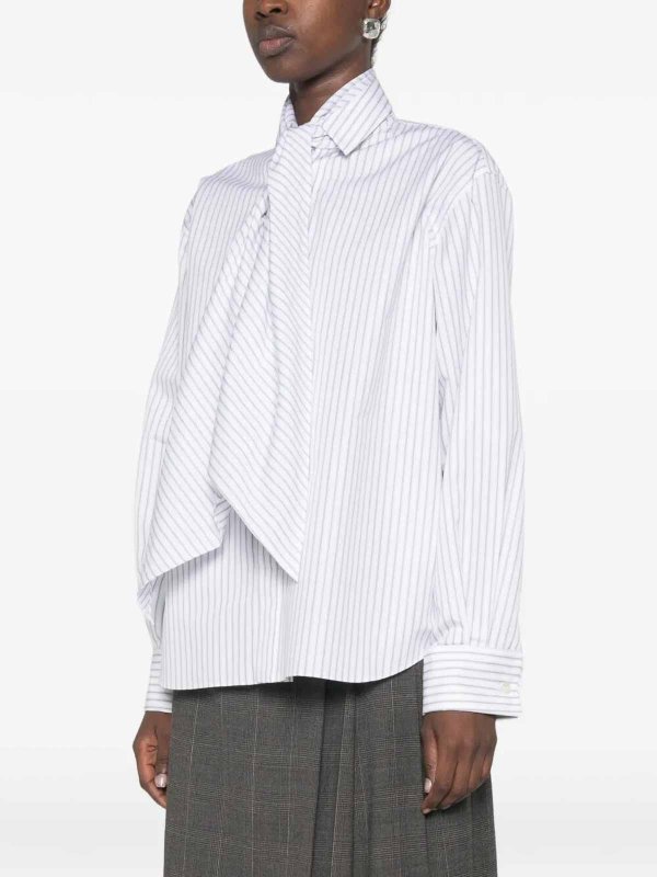 The Best Shops Sacai: シャツ - シャツ - 白