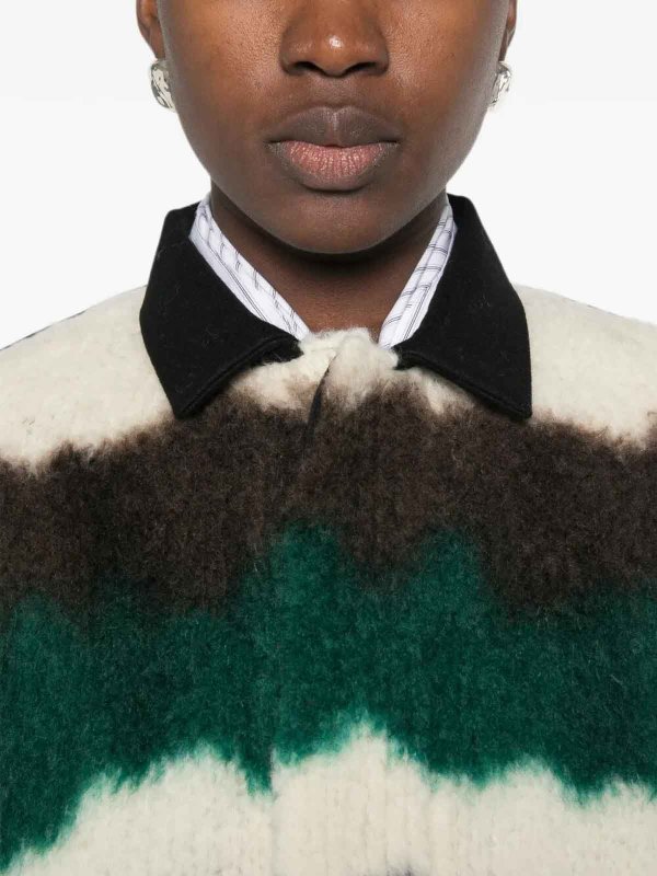 The Best Shops Sacai: クルーネック - クルーネック - マルチカラー