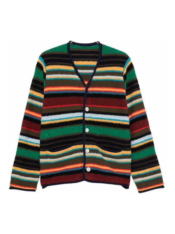 Sacai: カーディガン - カーディガン - ブルー