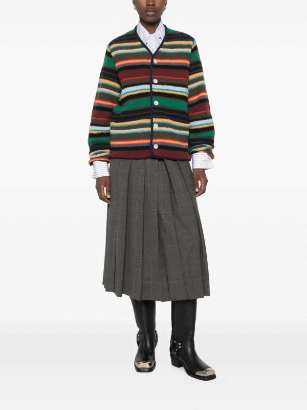 Sacai: カーディガン online - カーディガン - ブルー
