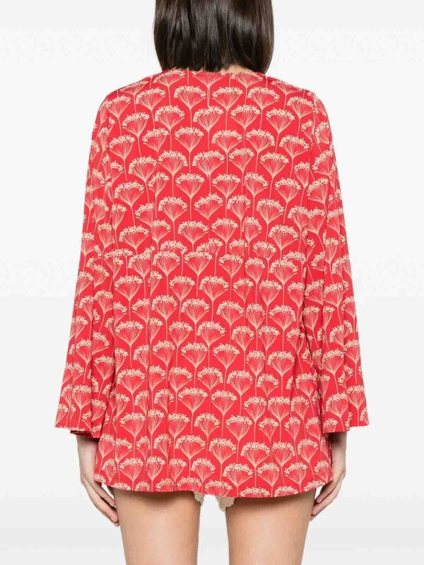 The Best Shops SIYU: Col en V - Pull À Col V - Rouge