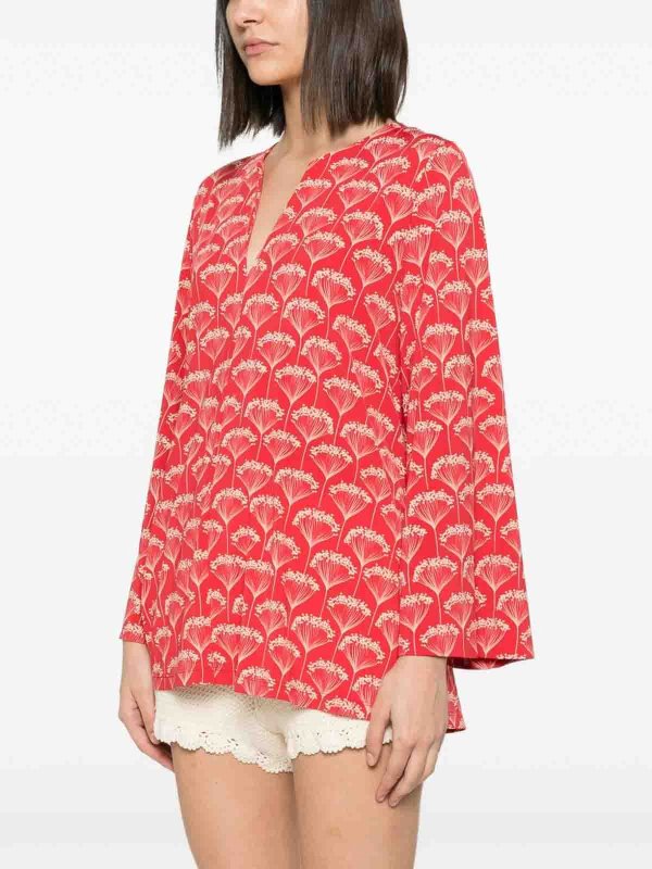 SIYU buy online Pull À Col V - Rouge
