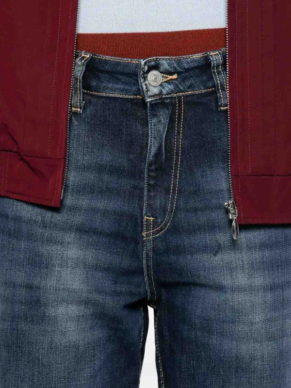 Vaqueros Rectos - Azul shop online: LE TEMPS DES CERISES