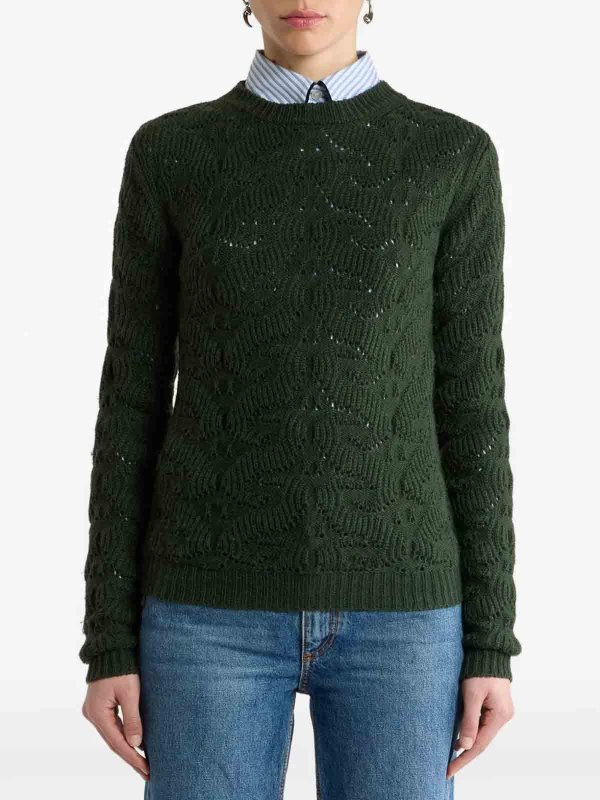 ETRO: クルーネック online - クルーネック - 緑