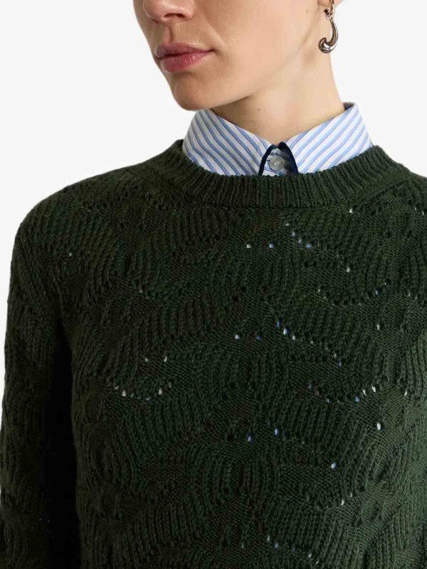 クルーネック - 緑 shop online: ETRO