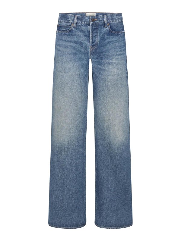 Frame: straight leg jeans - The Pixie Gray Rapture Jeans