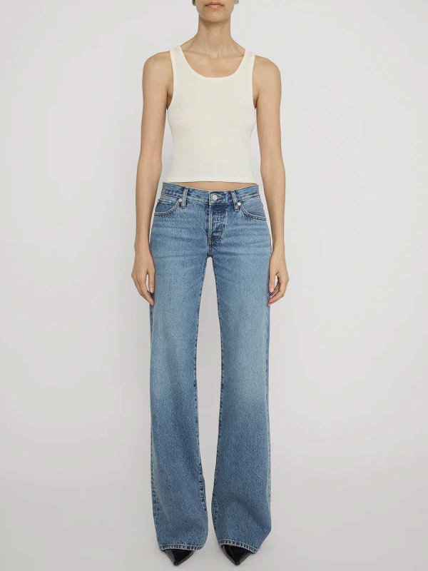 The Best Shops Frame: straight leg jeans - The Pixie Gray Rapture Jeans