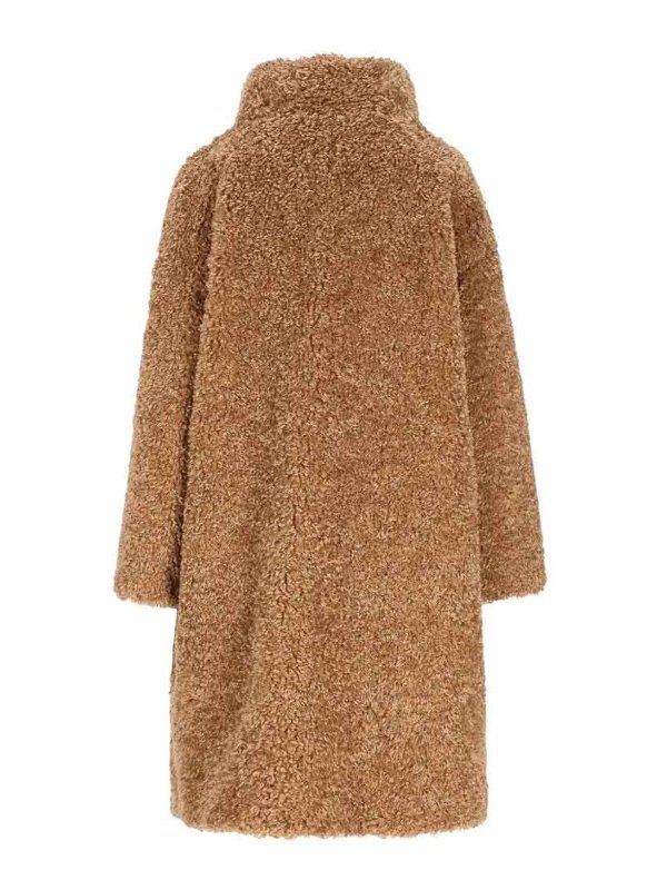 The Best Shops HERNO: Pelz und Shearling - Pelz - Camel