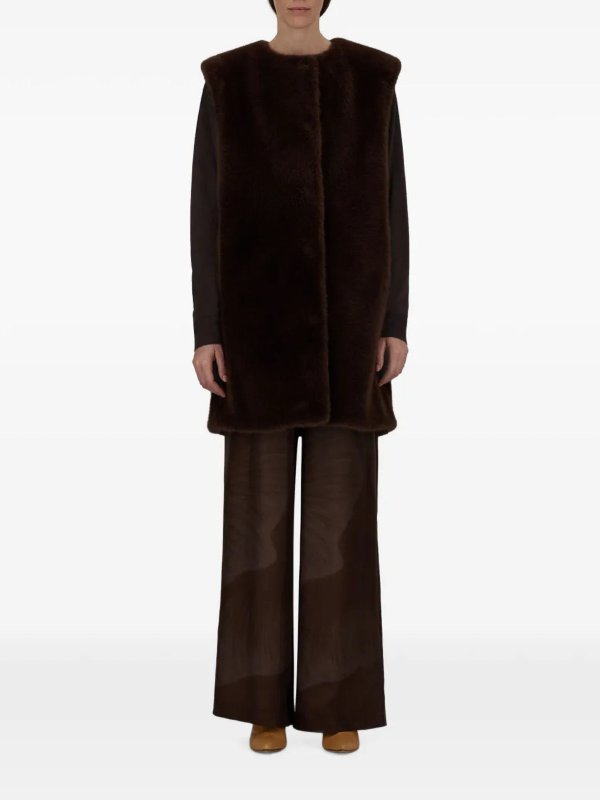ウェストコート/ジレ - ダークブラウン shop online: HERNO