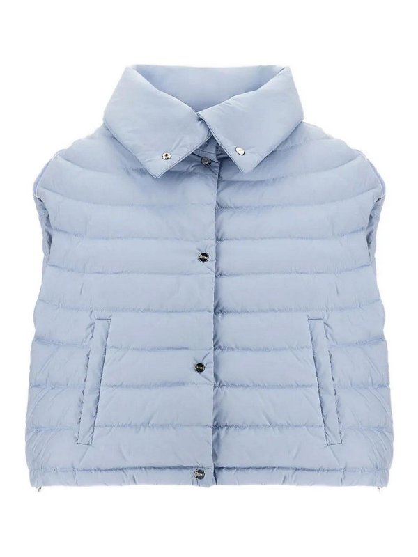 HERNO: Gilets - Gilet - Bleu Clair