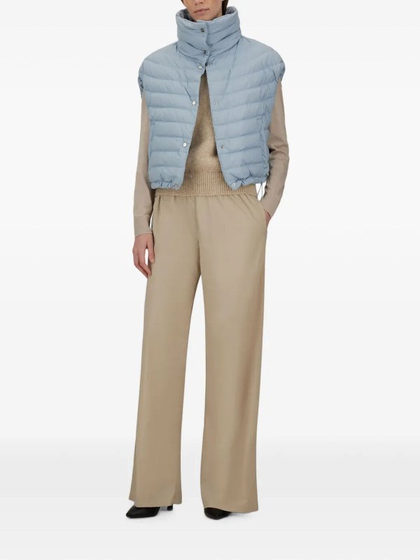 The Best Shops HERNO: Gilets - Gilet - Bleu Clair